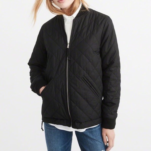 abercrombie and fitch bomber jacket